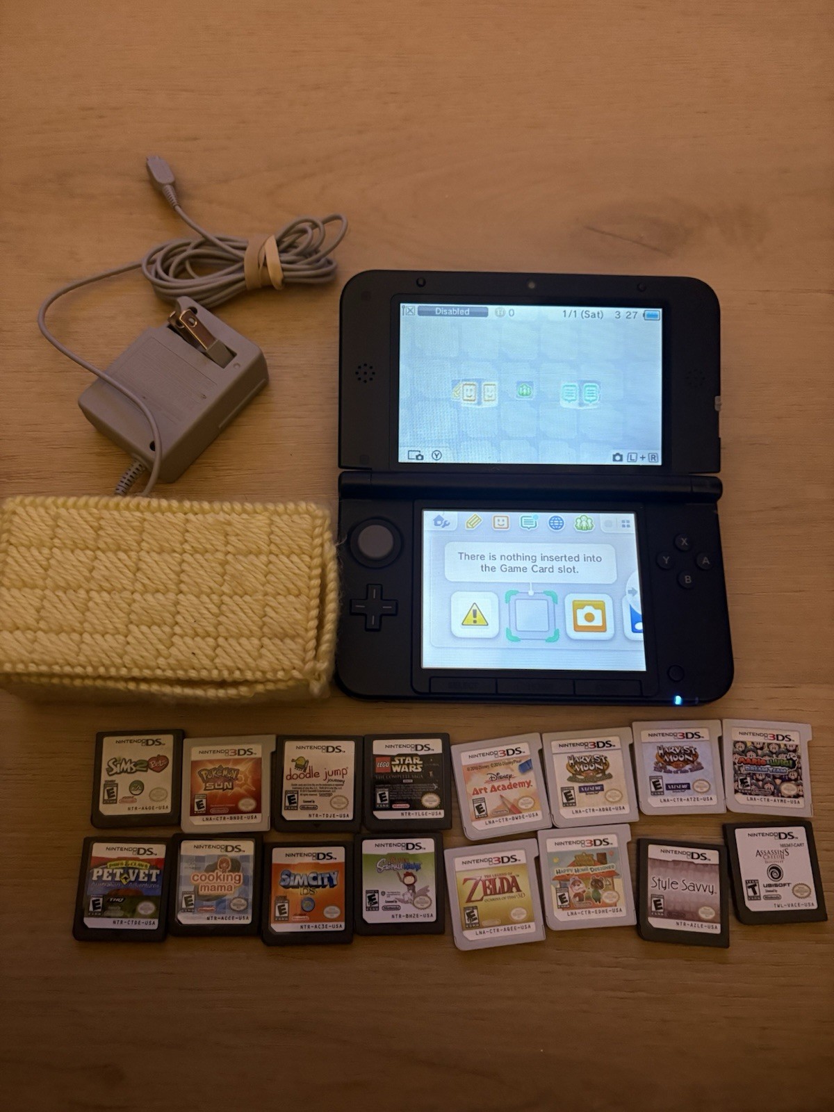 Nintendo 3DS XL 4GB Handheld Gaming System With 16 Games- Christmas Bundle