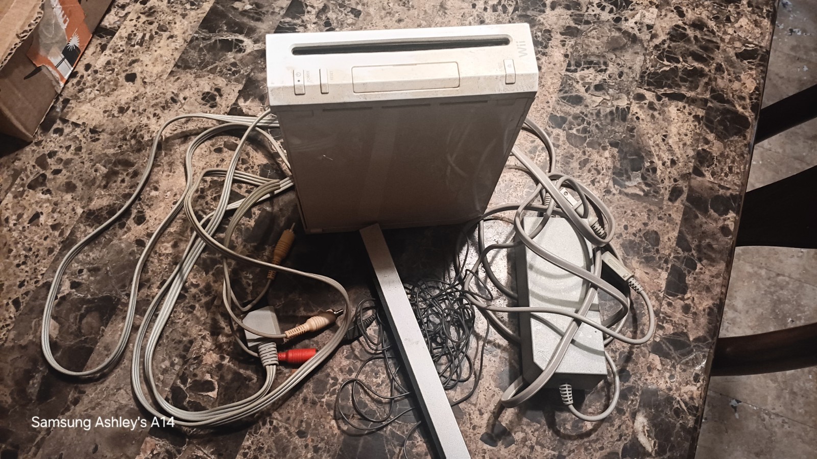 Will Console, Cords, EA Sports Active 2 Wireless Controller Untested Parts Only