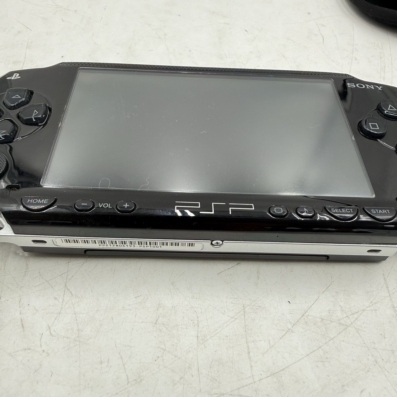 Sony PlayStation Portable PSP Console – Black (PSP-1001K) Tested W/32mb Mem Card