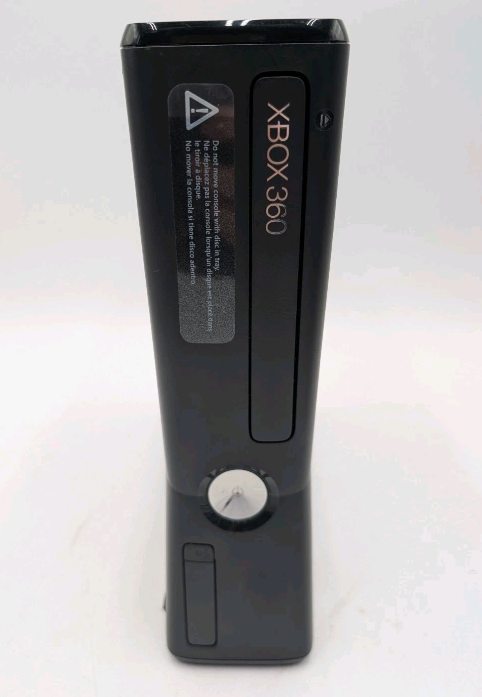 Microsoft XBox 360 S Slim 1439 250GB Console System Xbox 360 Kinect UNTESTED