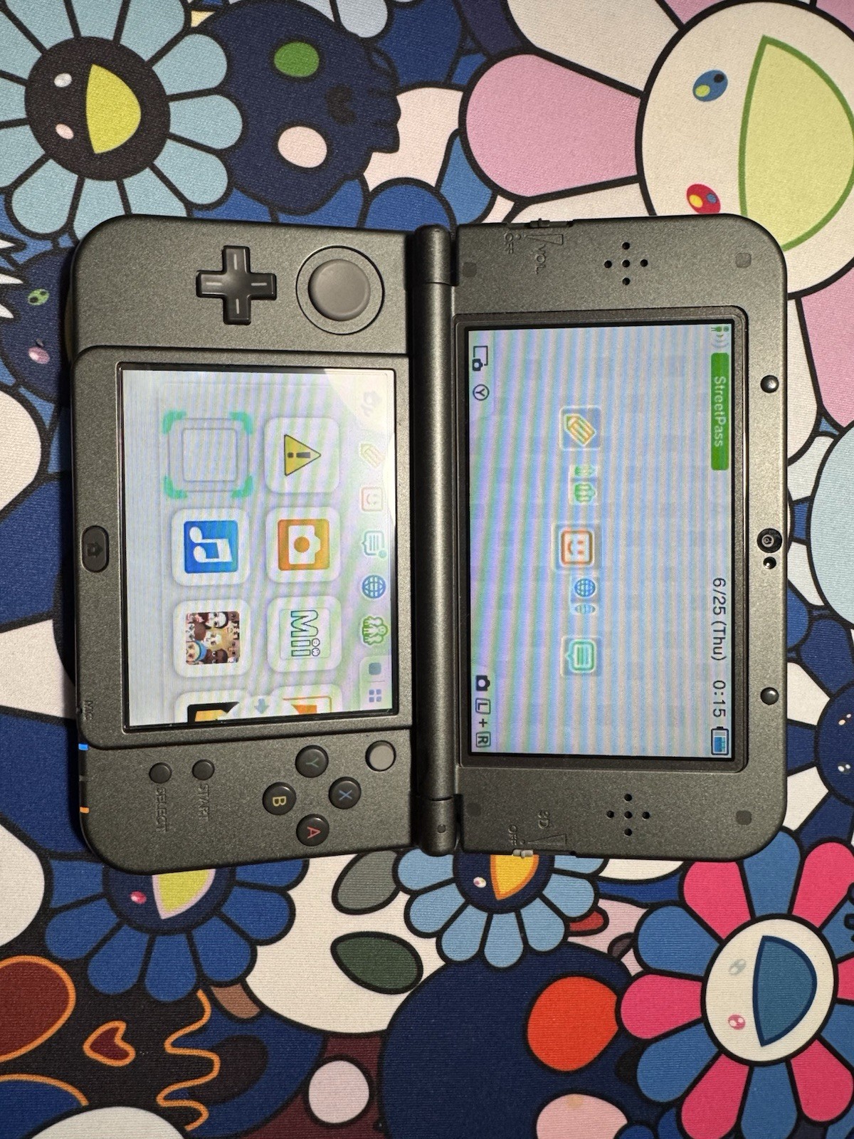 Nintendo New 3DS XL Console – Gray Black – With Stylus & Screen Pro – US Version