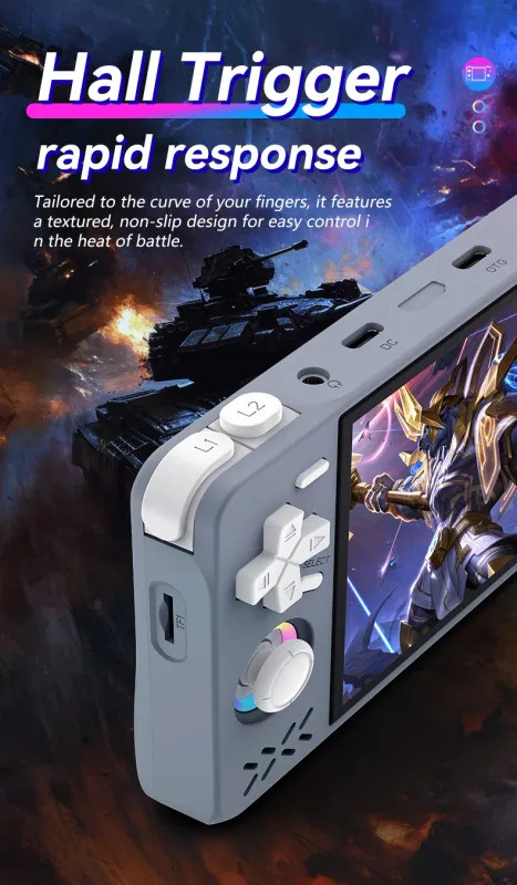 Newest XF40H Retro Handheld Game Console Linux 4.0” IPS Screen Supports