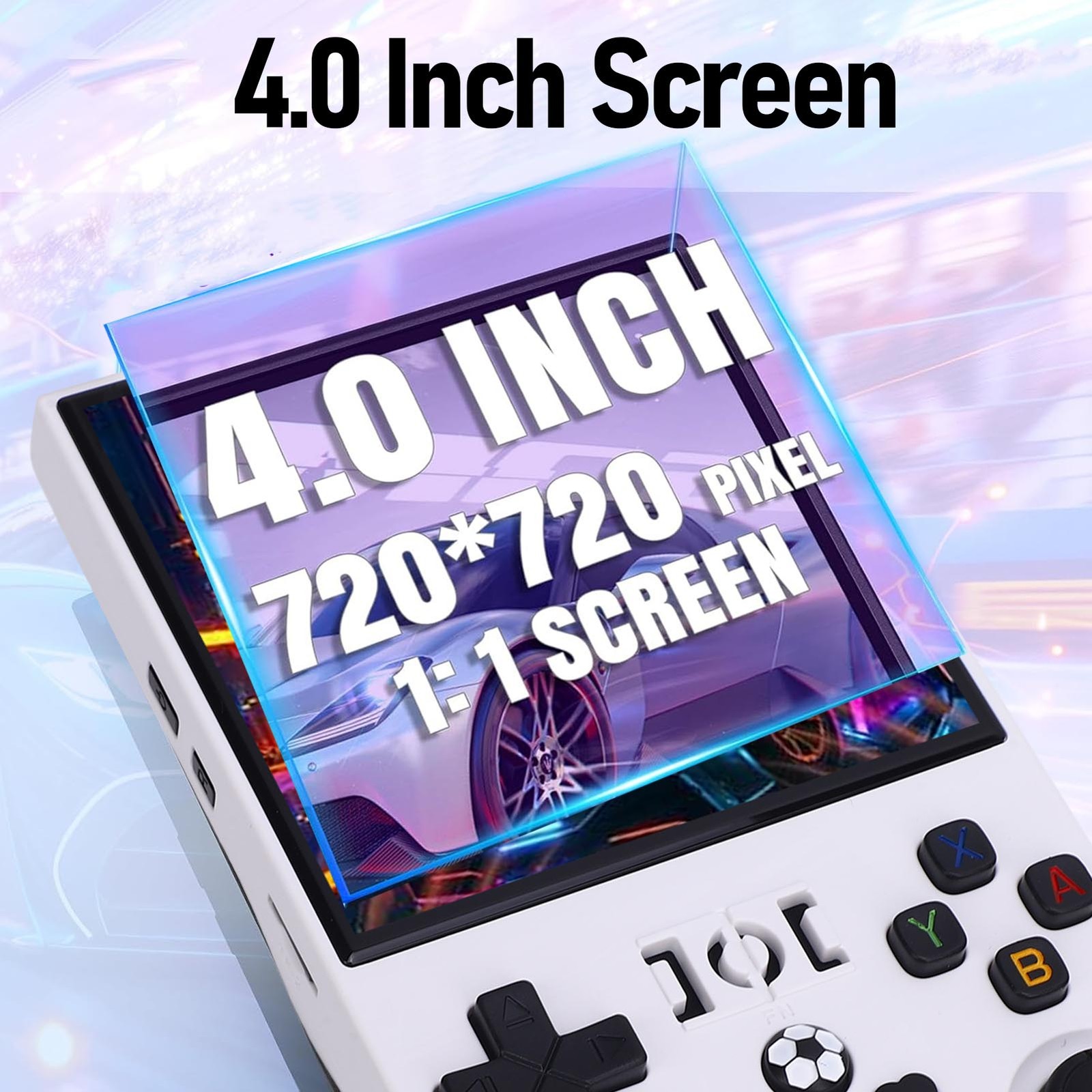Handheld Game Console Built In 18000 Games 4in 720×720 Screen 4000mAh Porta IUBA