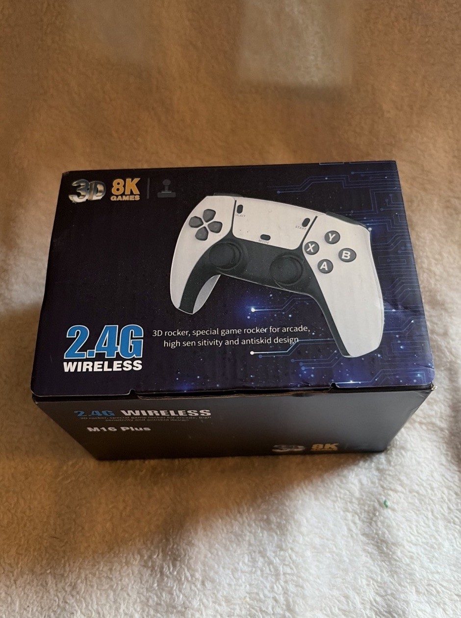 NEW 2 Wireless Controller FOR M16 HDMI…. Game Stick Retro Gaming Console