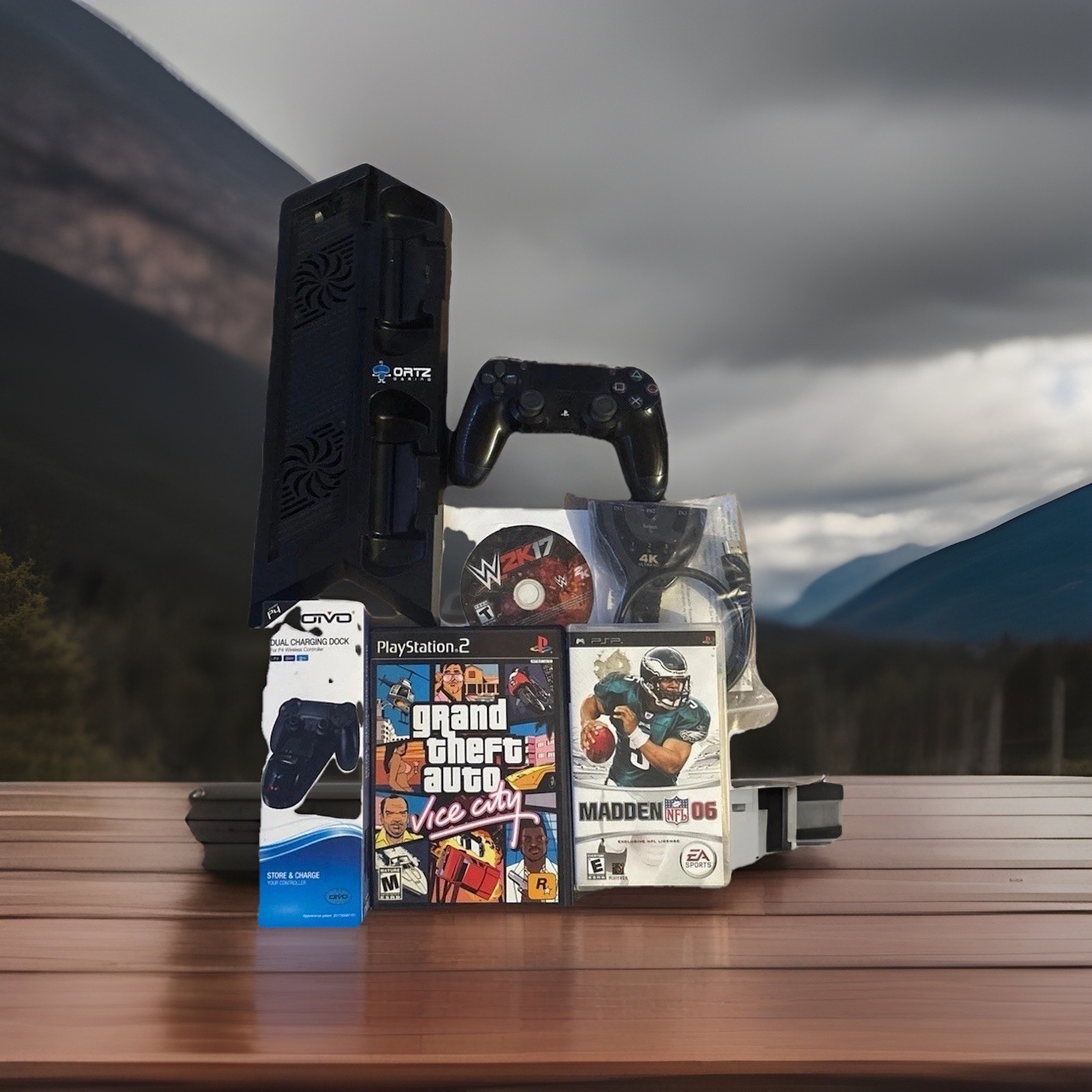 New/Used/Vintage Sony/Playstation Bundle Deal! Total Of 7 Items, 3 Brand New!
