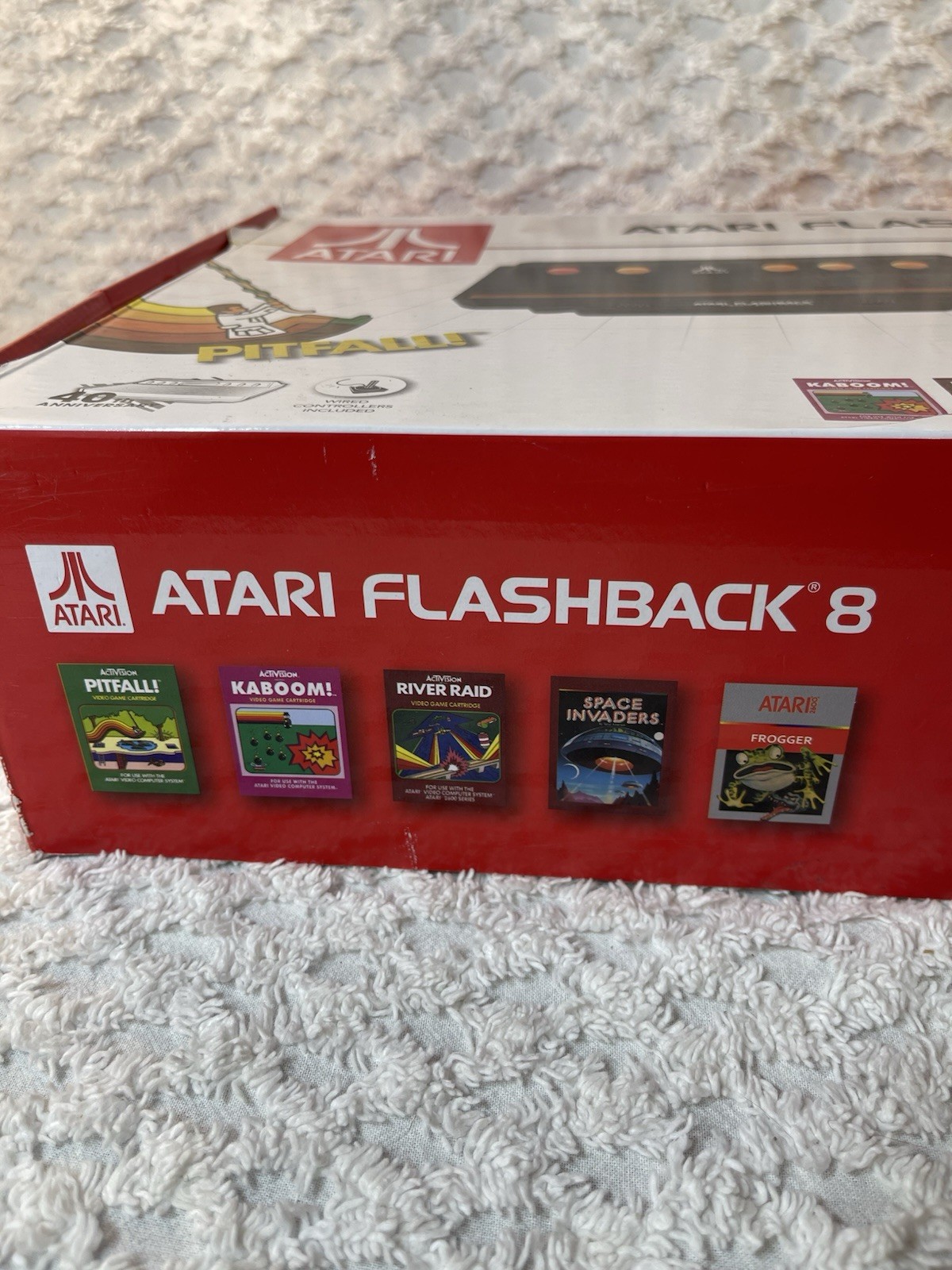 Atari Flashback 8 Black Console Plug Play Built-In Games