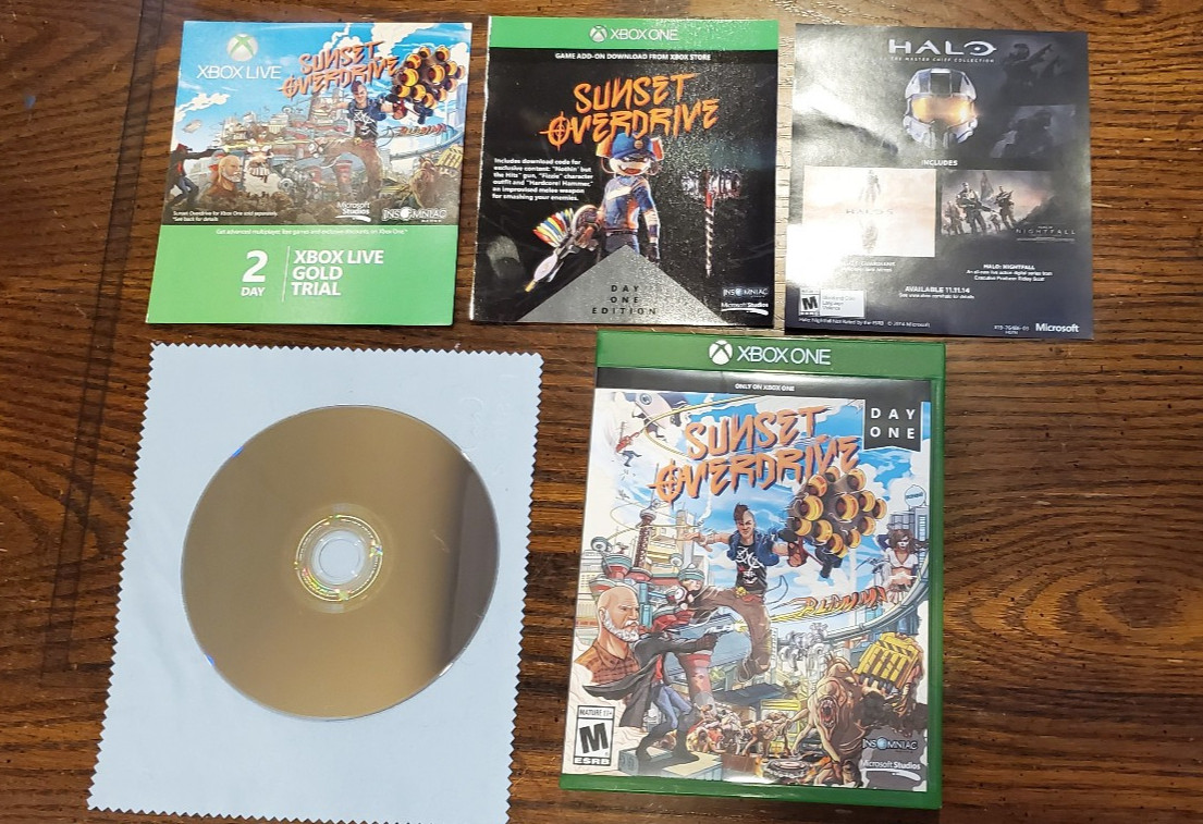 Microsoft Xbox One 1540 500GB Console with Games and Power Supply