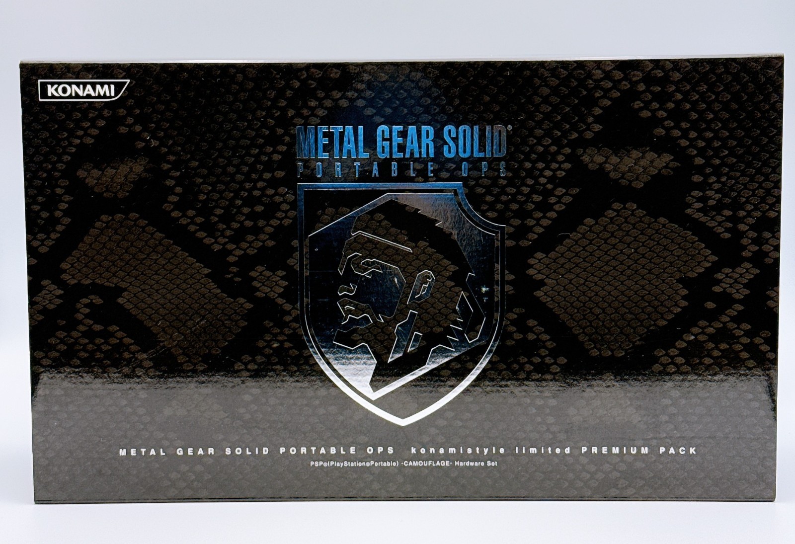 Sony PSP-1000 Console Metal Gear Solid PREMIUM Pack Konami Style Box – Brand New