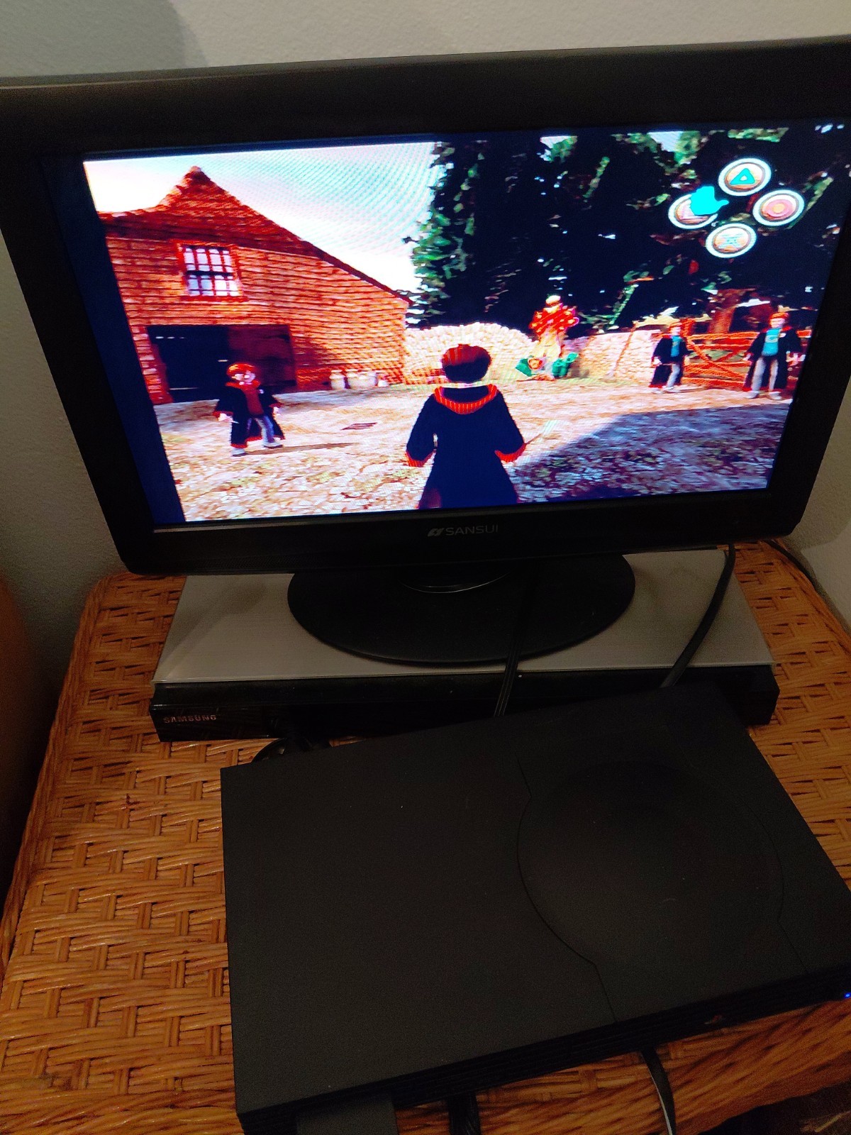 Sony PlayStation 2 Console – Black (SCPH-39001) Tested Works Comes Complete!