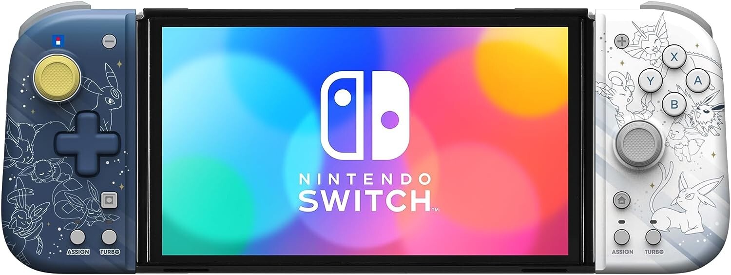 Nintendo Licensed Product Pokemon Grip Controller Fit for Nintendo Switch Eevee