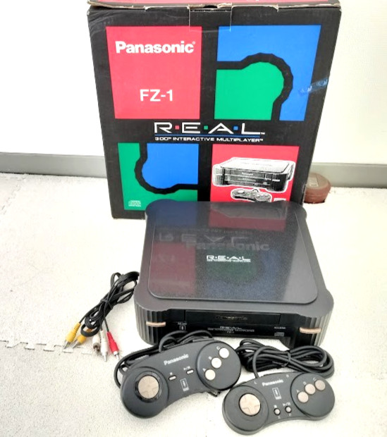 JUNK Panasonic 3DO REAL FZ-1 Console system Used w/controller Japan Junk