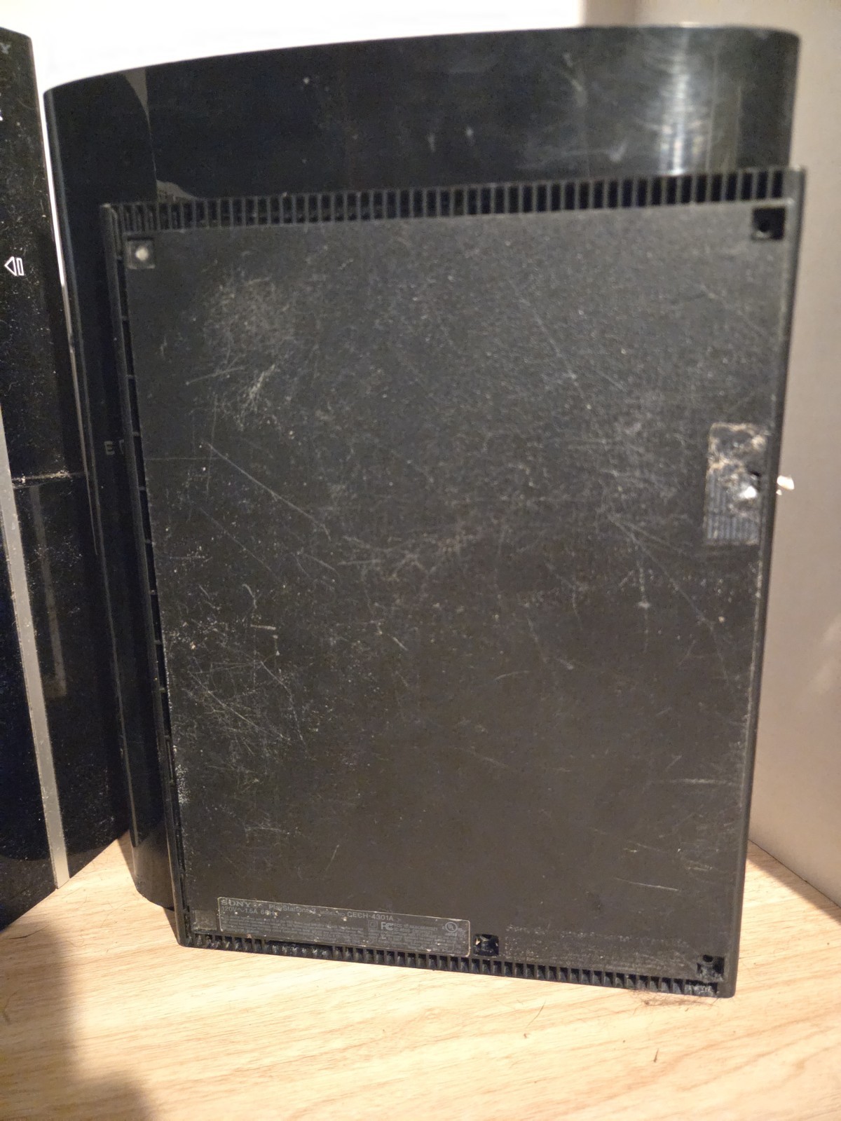 PlayStation 3 Fat Console CECHK01 Cech-4301A for Parts only PS3 As Is/tested