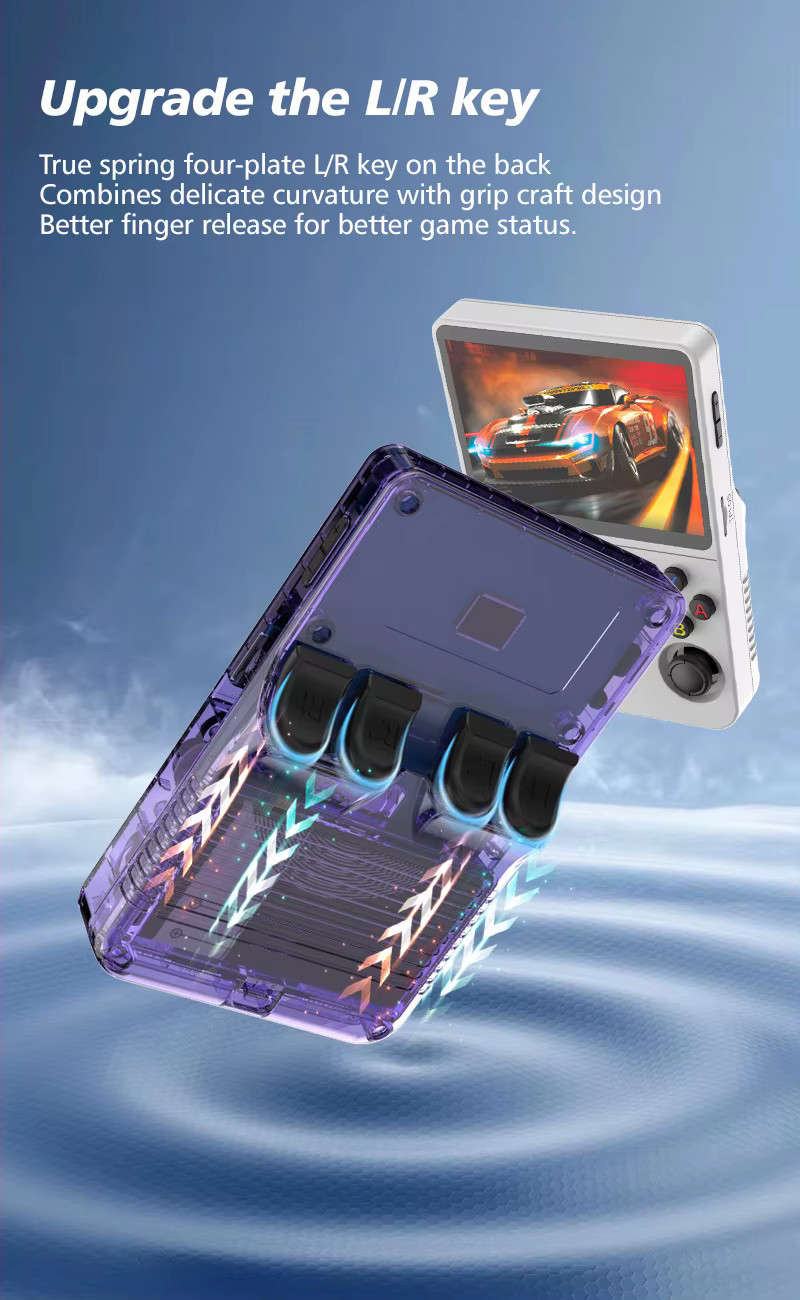 New R36S Retro Handheld Video Game Console Linux System 3.5 Inch IPS Screen