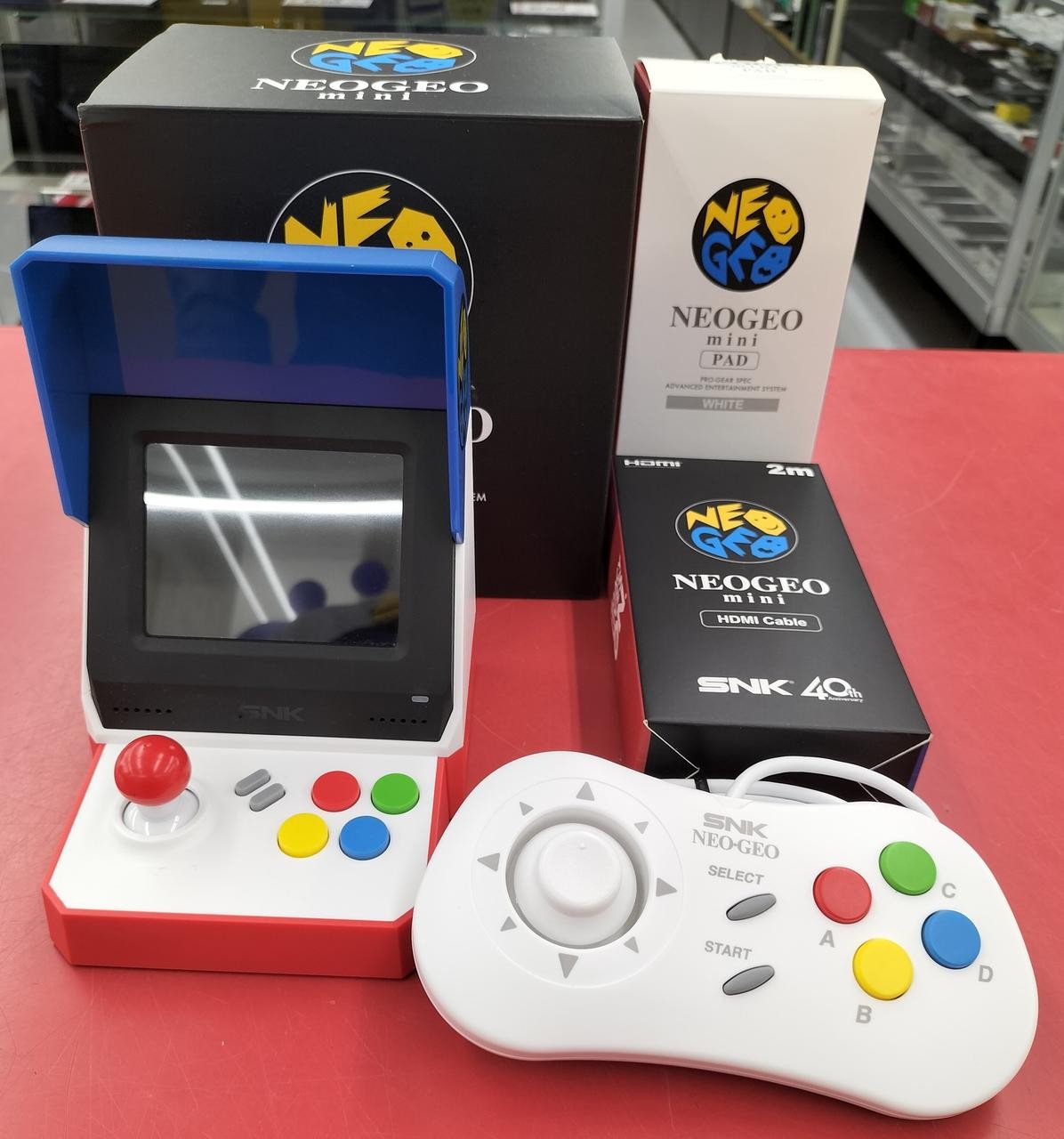 NEOGEO MINI Set Model FM1J2X1800 SNK
