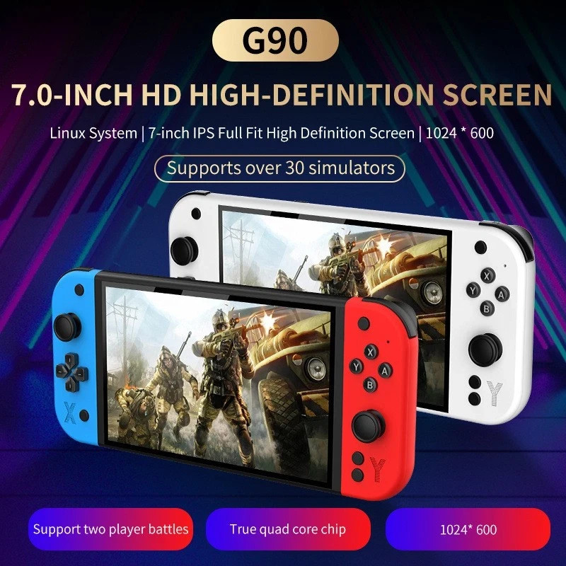 G90 Handheld Game Console Multiplayer Super Nintendo Game Boy Support