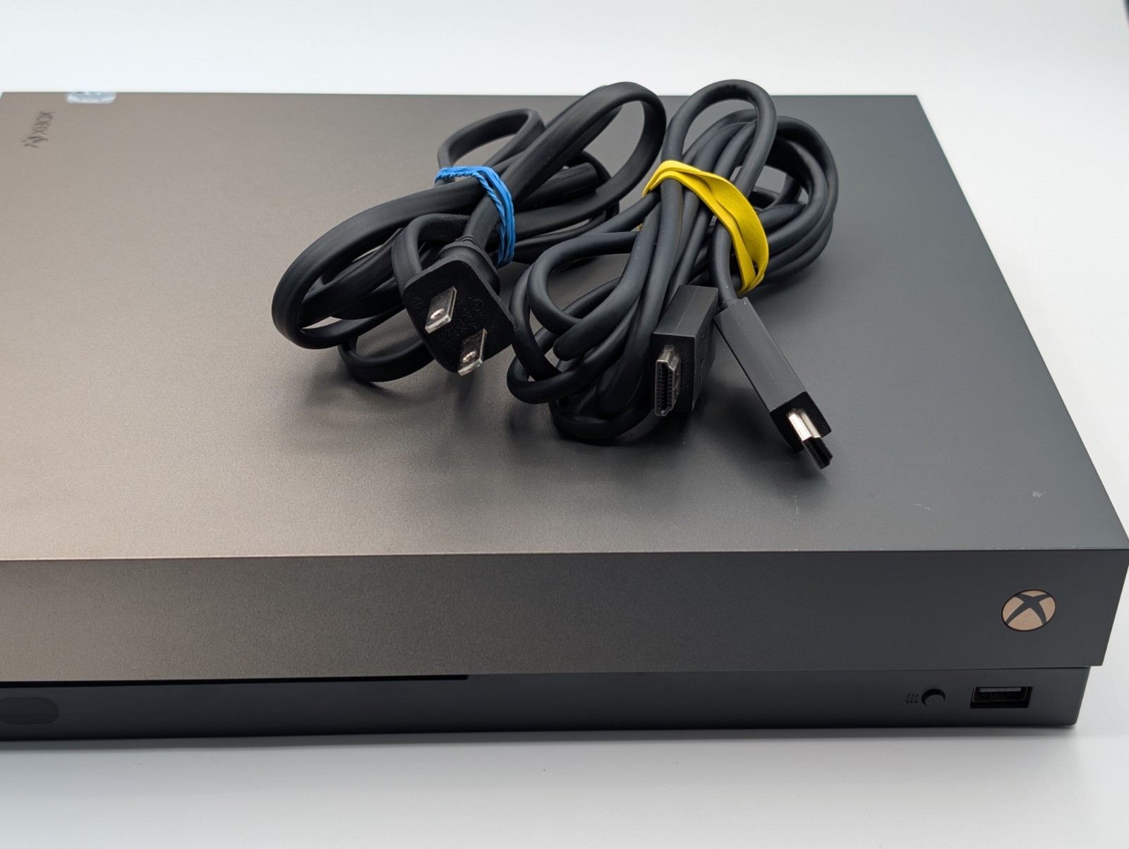 Microsoft Xbox One X 1TB Console Gold Rush Limited Edition Grey Matte Model 1787