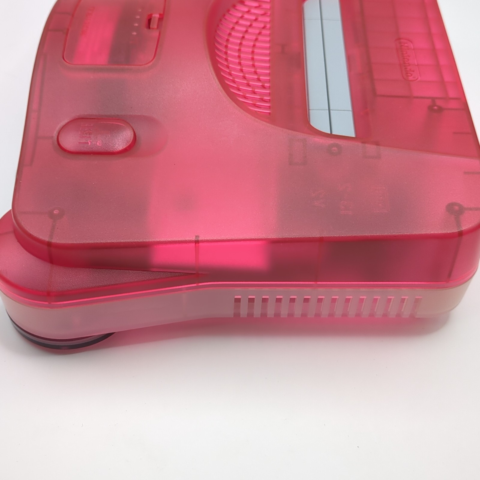 Nintendo 64 N64 Clear Red/Watermelon Style Console/Controller Tested from Japan