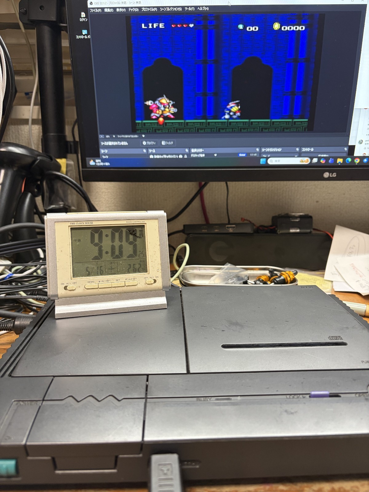 For parts NEC PC engine PI-TG8 DUO CD can not reading