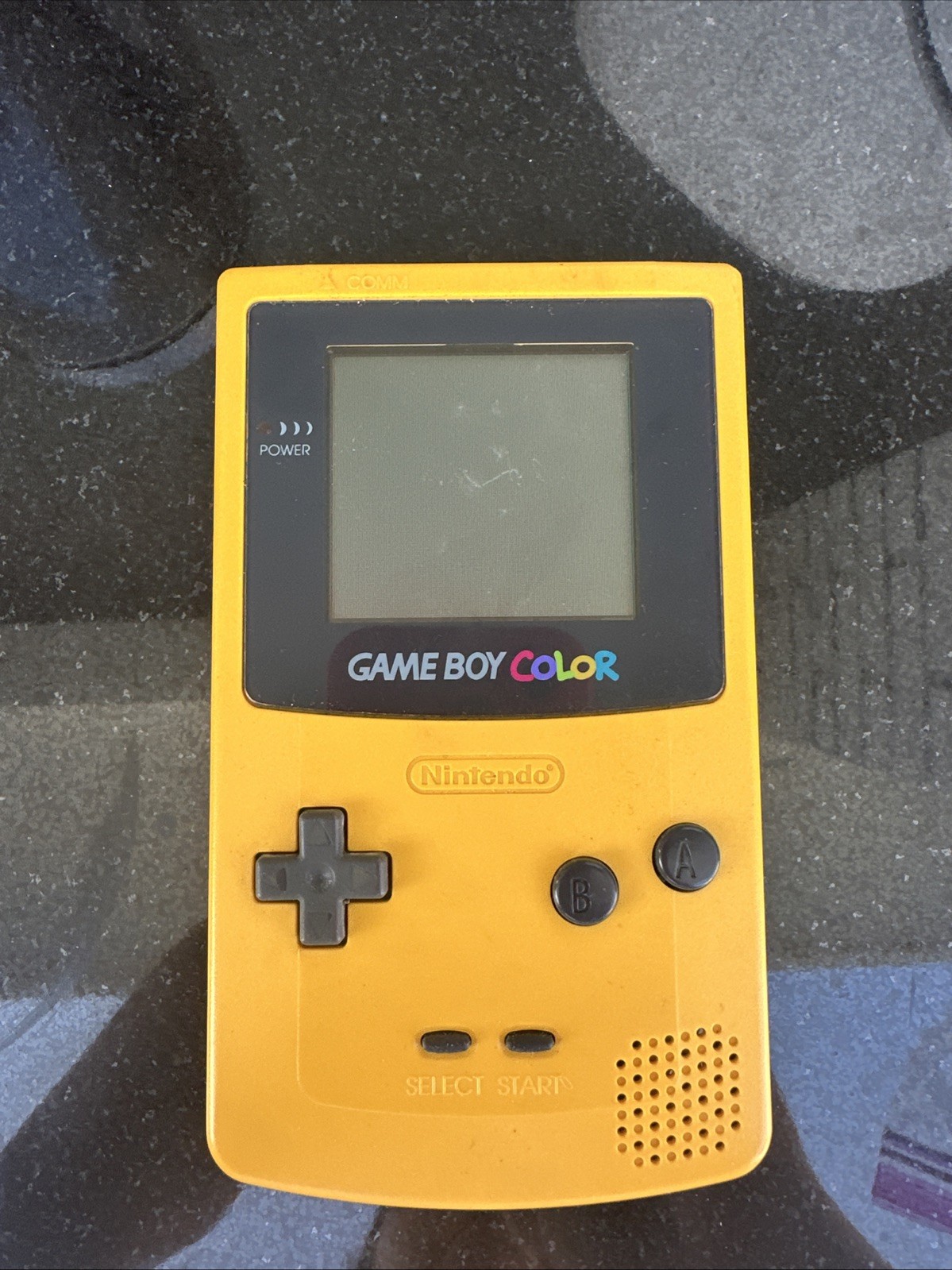 Nintendo Game Boy Color Handheld Game Console CGB-001 GBC Dandelion Yellow