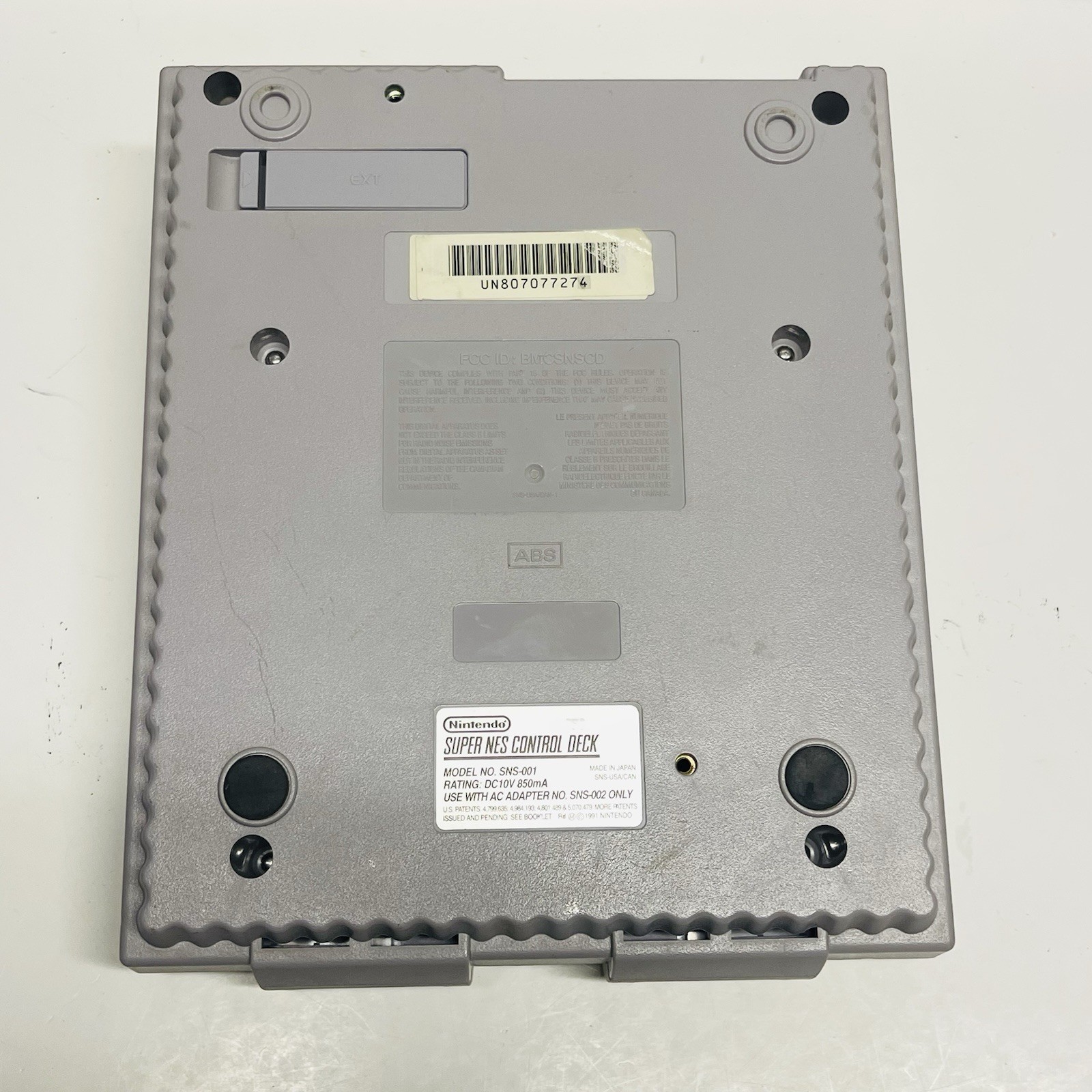 Super Nintendo SNES Console Only SNS-001 – Tested Working!