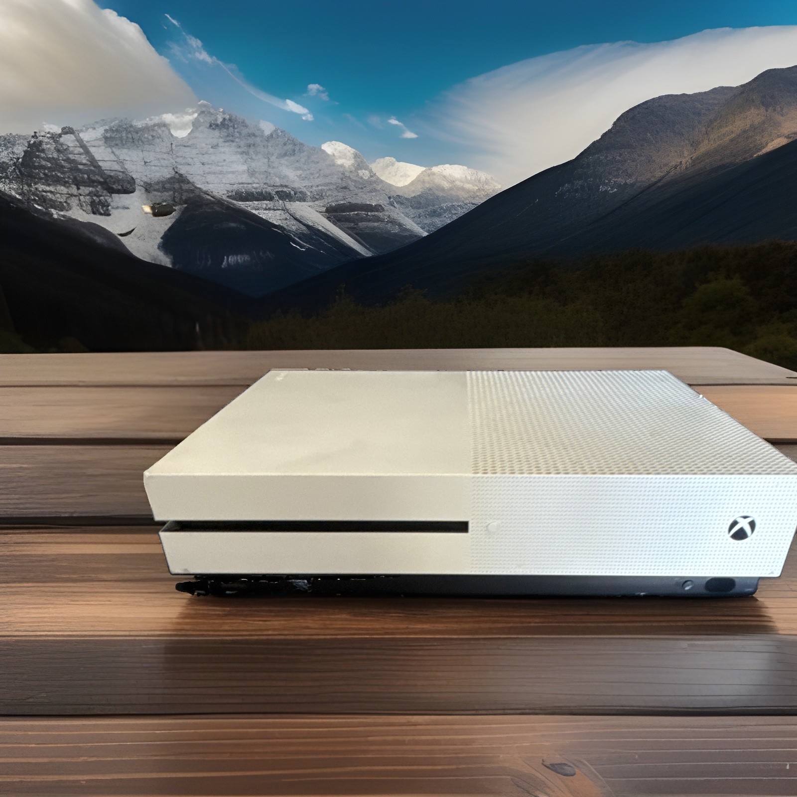 Microsoft Xbox One S 1TB White Console 4K UHD Wi-Fi Region Free (1681)