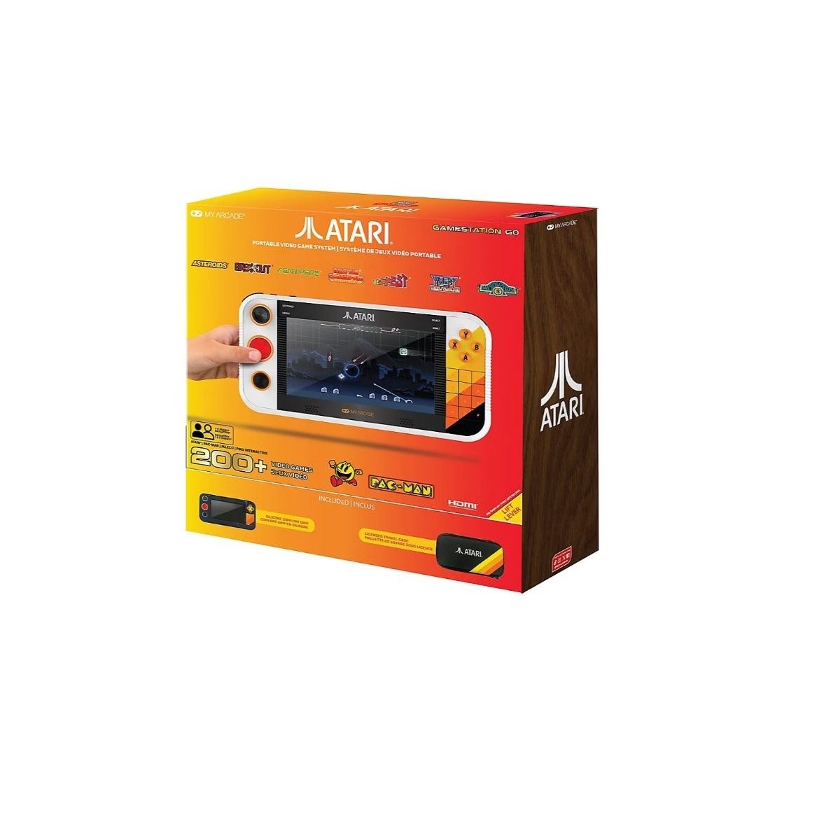My Arcade Atari Gamestation Go Bundle, Over 200 built-in games DGUNL-7177