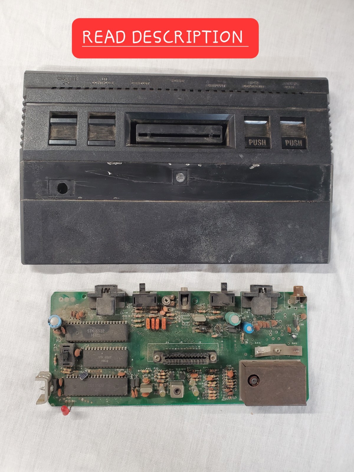 Atari 2600 Clone China PAL-M Rare Bootleg NTSC Board Swapped