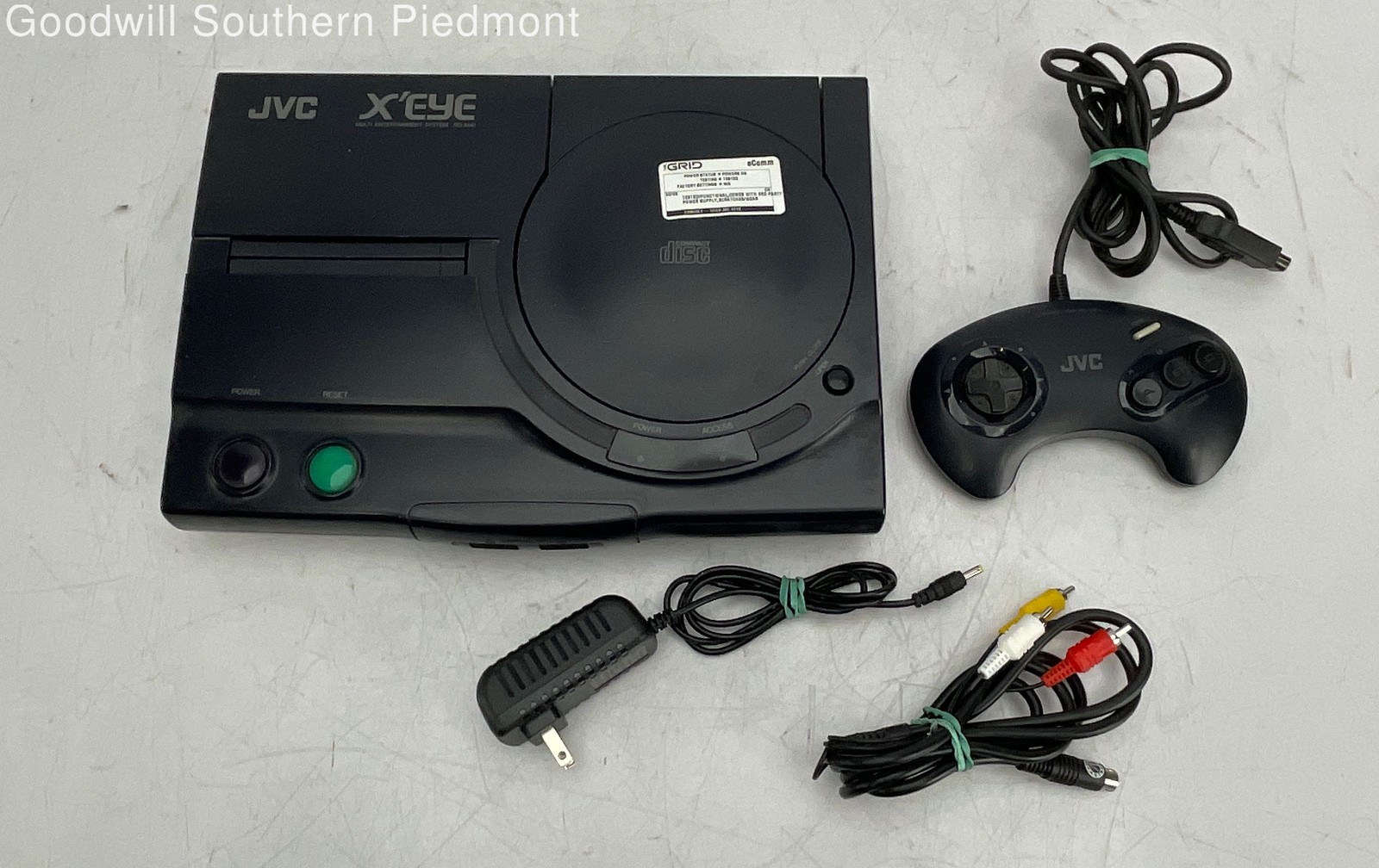 JVC X’Eye Sega Genesis CD Hybrid Console with Controller – Tested