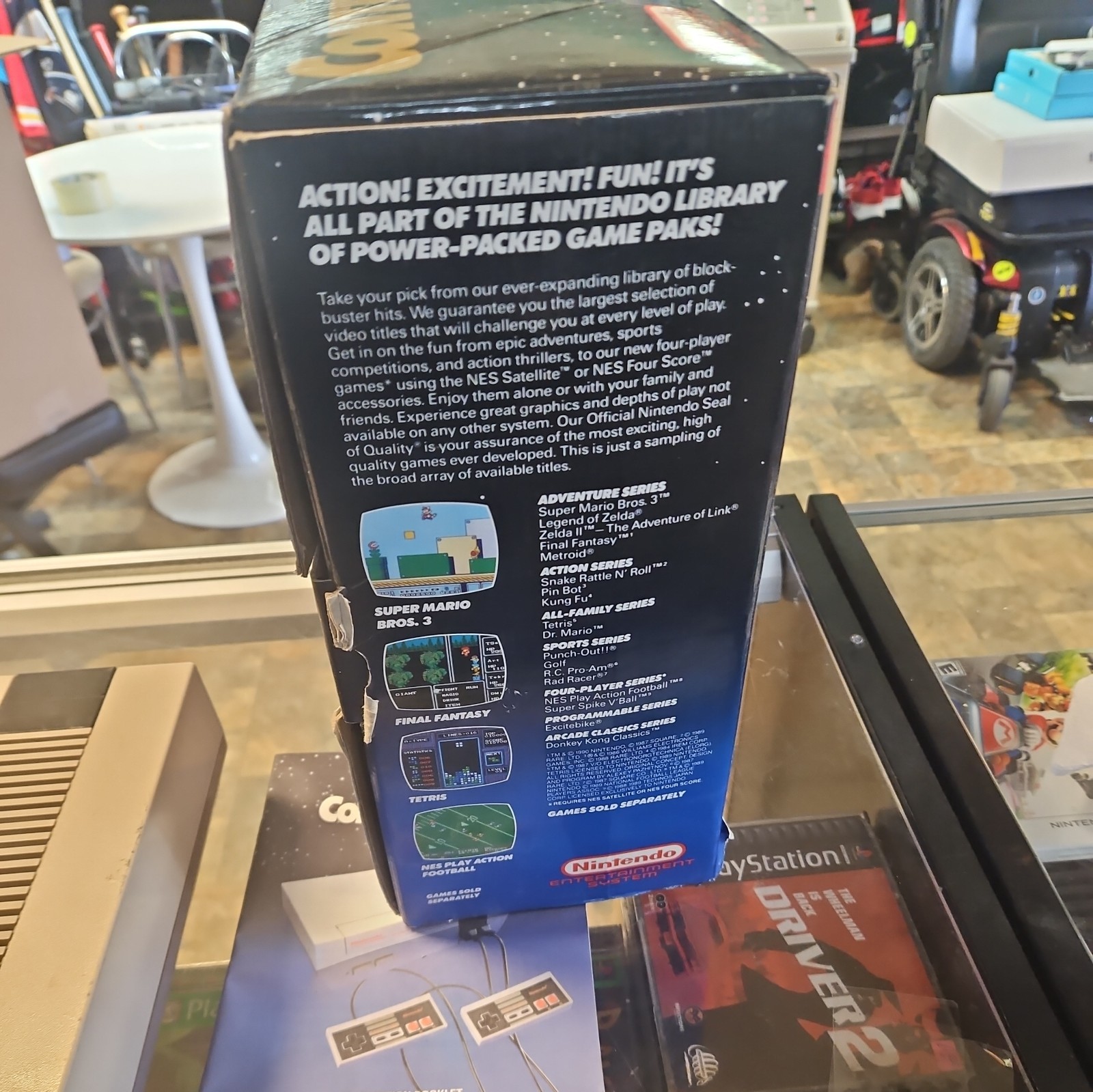 Authentic NES Nintendo Control Deck