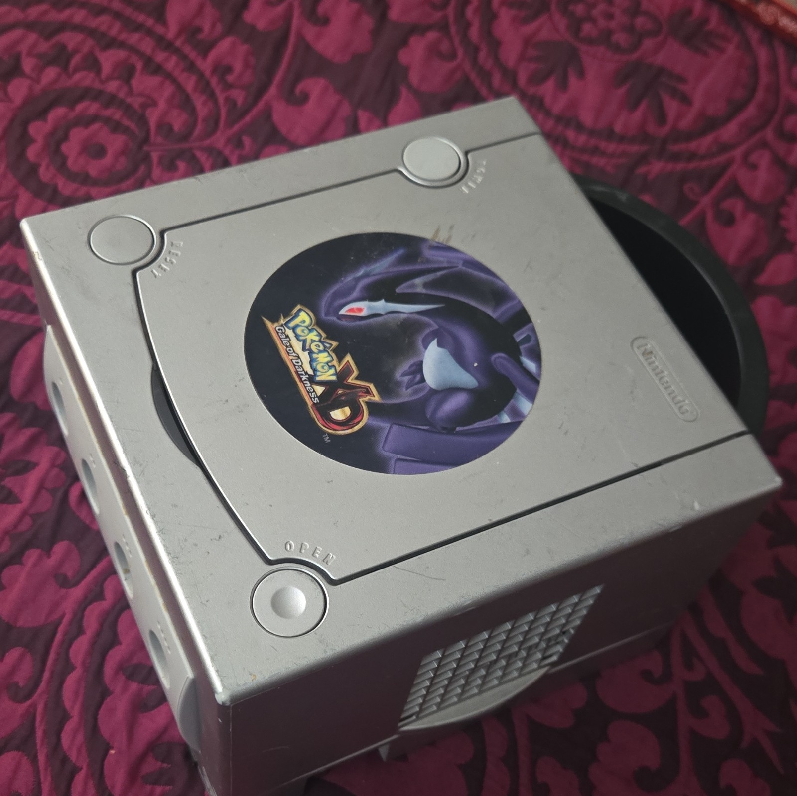 Nintendo GameCube Pokemon XD Gale of Darkness Edition Silver Console NTSC-U/C