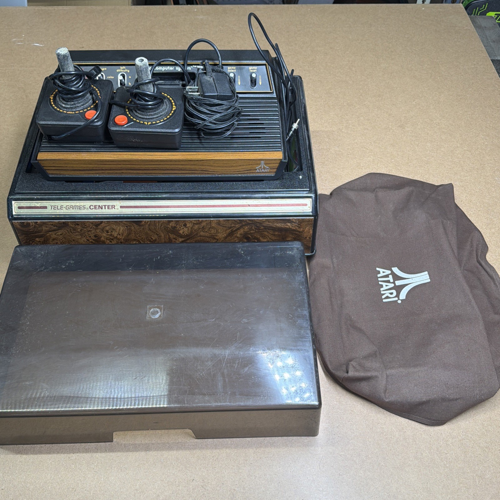 Atari 2600 System Bundle with Console, 37 Games, Joystick, Manuals, and More LOT