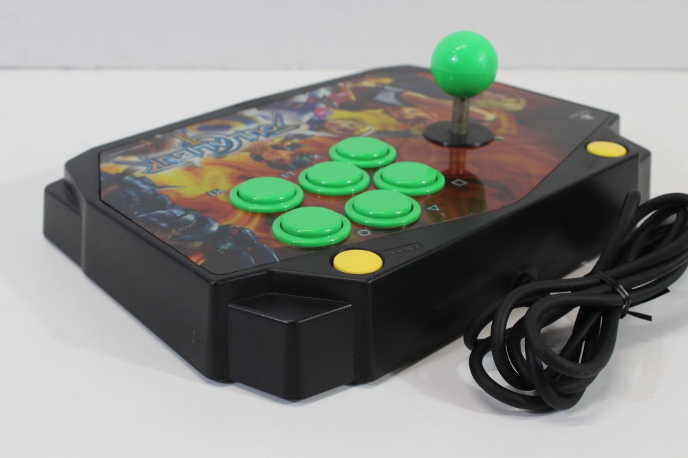 HORI Soul Calibur II Stick Arcade Joystick Controller & Game PS2 PlayStation 2