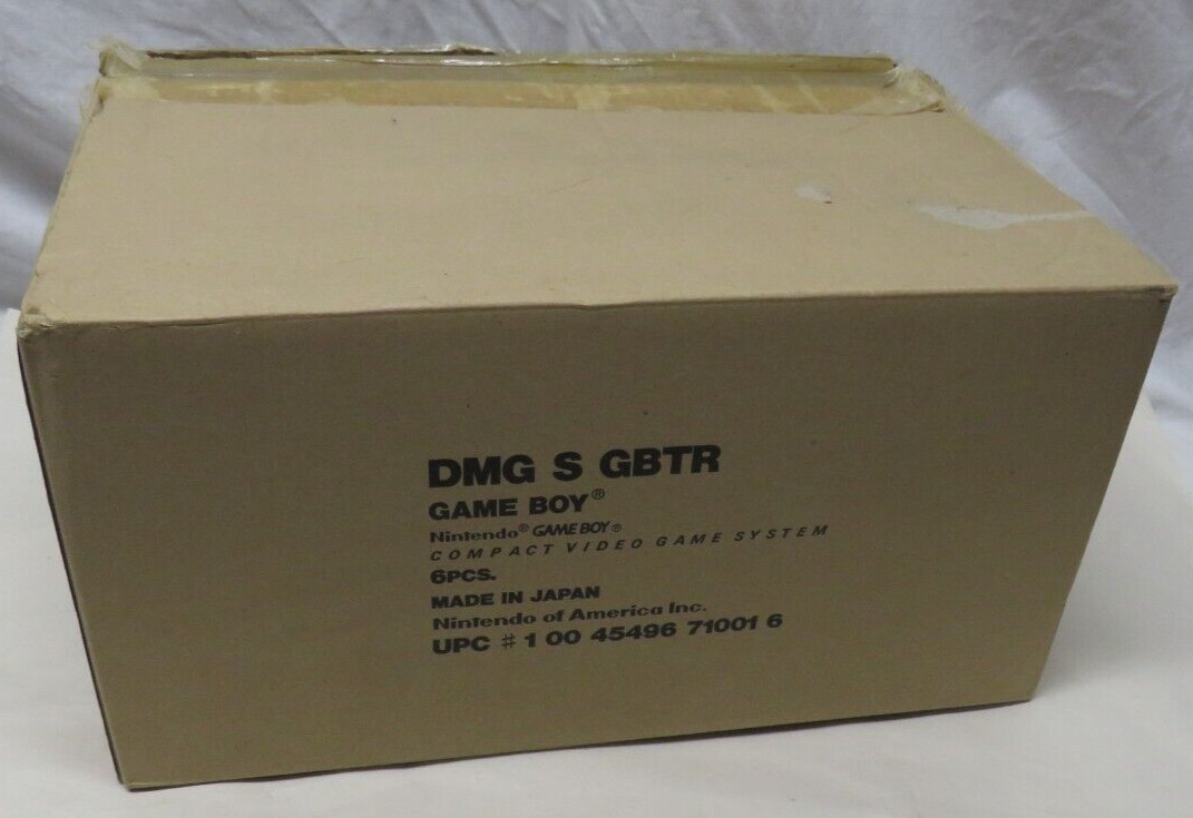RARE EMPTY Original Nintendo Game Boy Video Game System case box DMG S GBTR