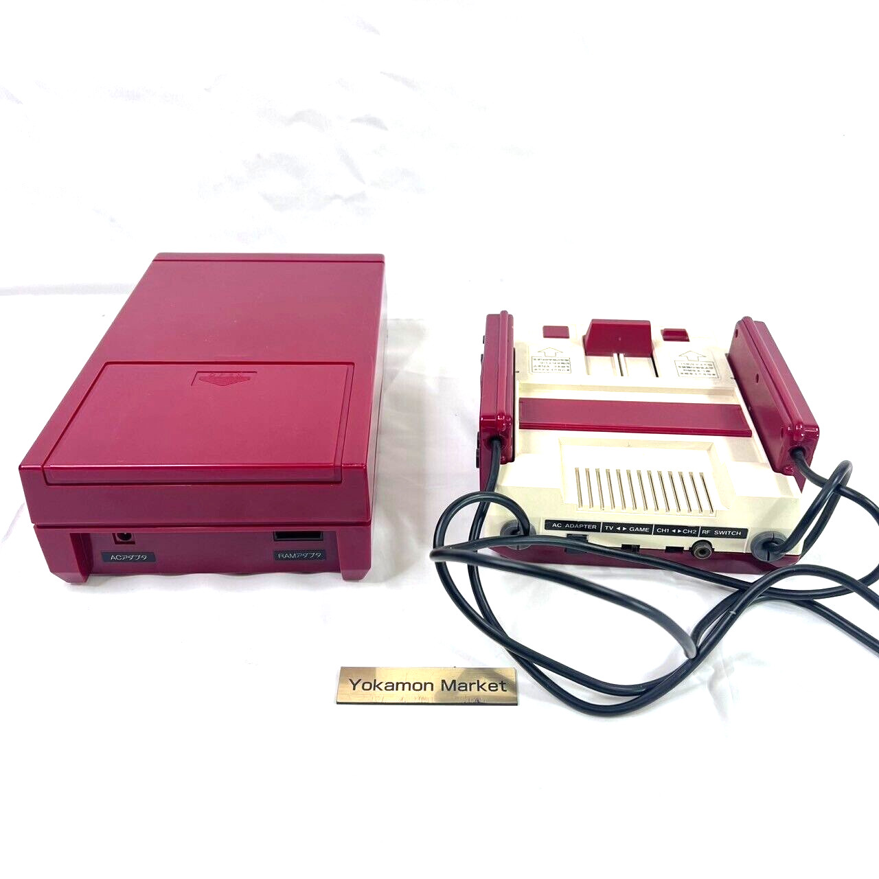 Nintendo Famicom Disk system Ram Adapter AV model Console Set Excellent AC100V