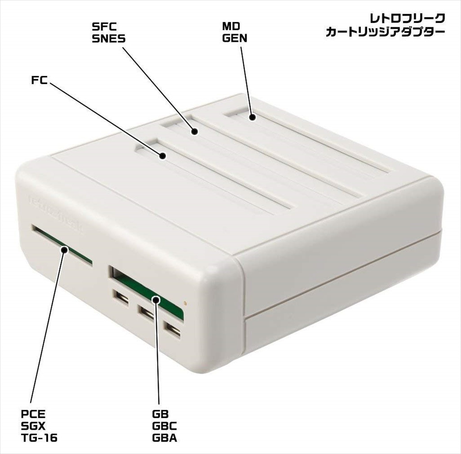 Cyber Gadget Retro Freak Controller Cartridge Adapter Set Vintage Games NEW