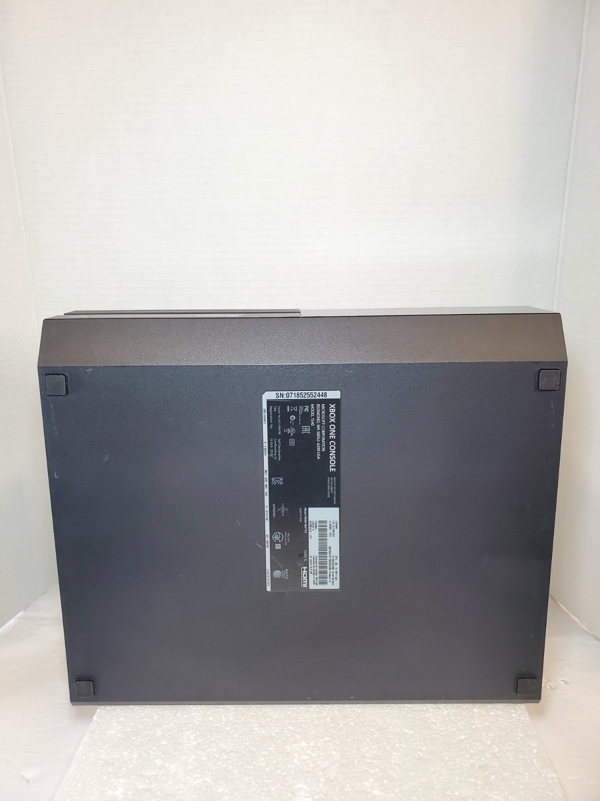Xbox One 1540 1TB Console w Controller Power Supply Cables & 5 🔥 Games TESTED✅️