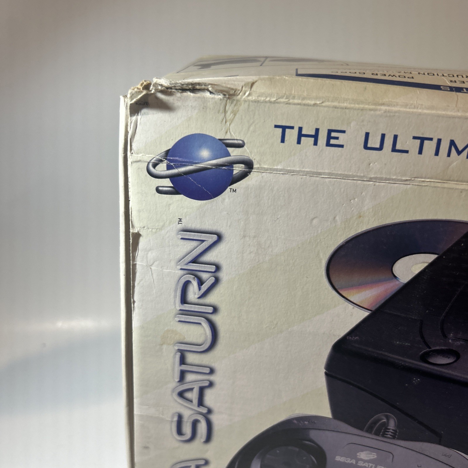 SEGA Saturn Console w/Box Tested Working System W/ Controller! See Pics