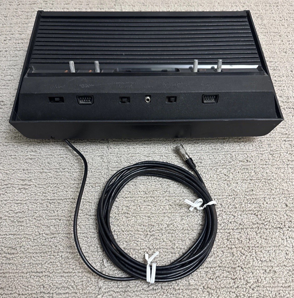 Atari 2600 System Bundle with Console, 6 Games With Power supply, No Controllers