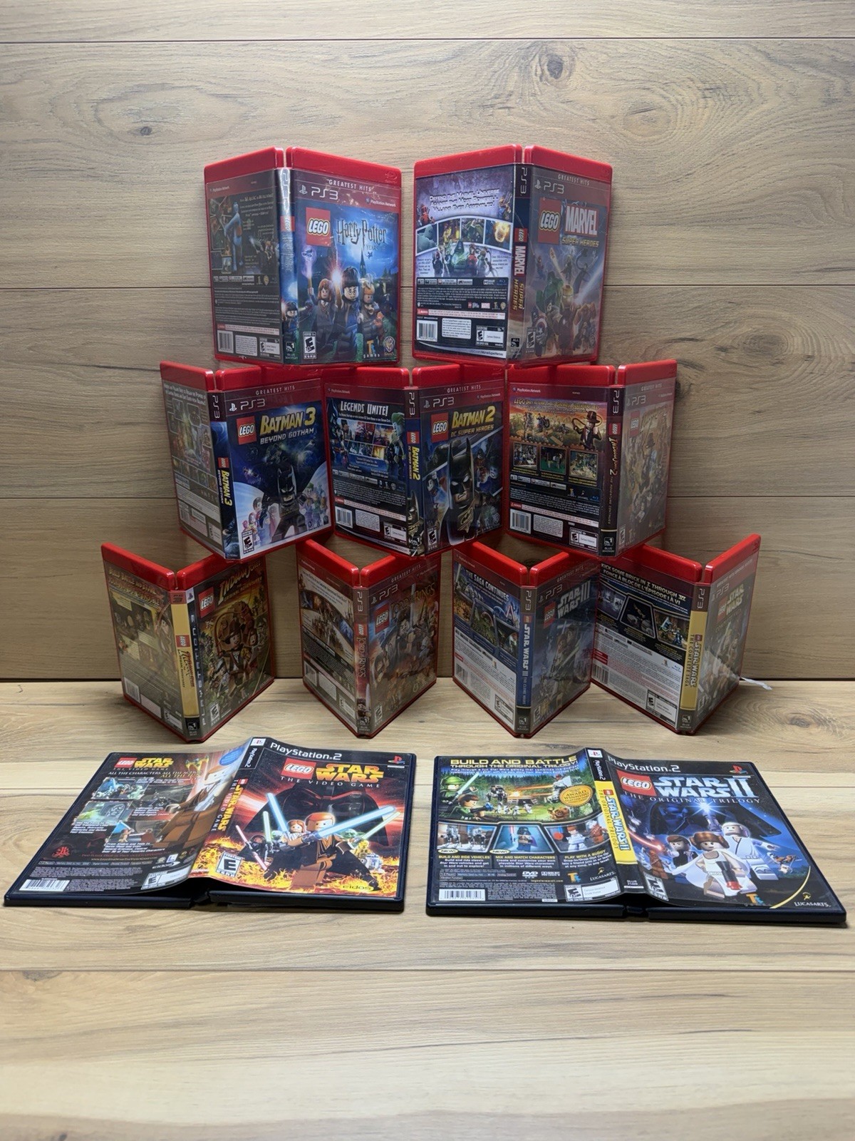 LEGO Backwards Compatible Sony PlayStation 3 PS3 PS2 PS1 A01 Bundle Lot Console