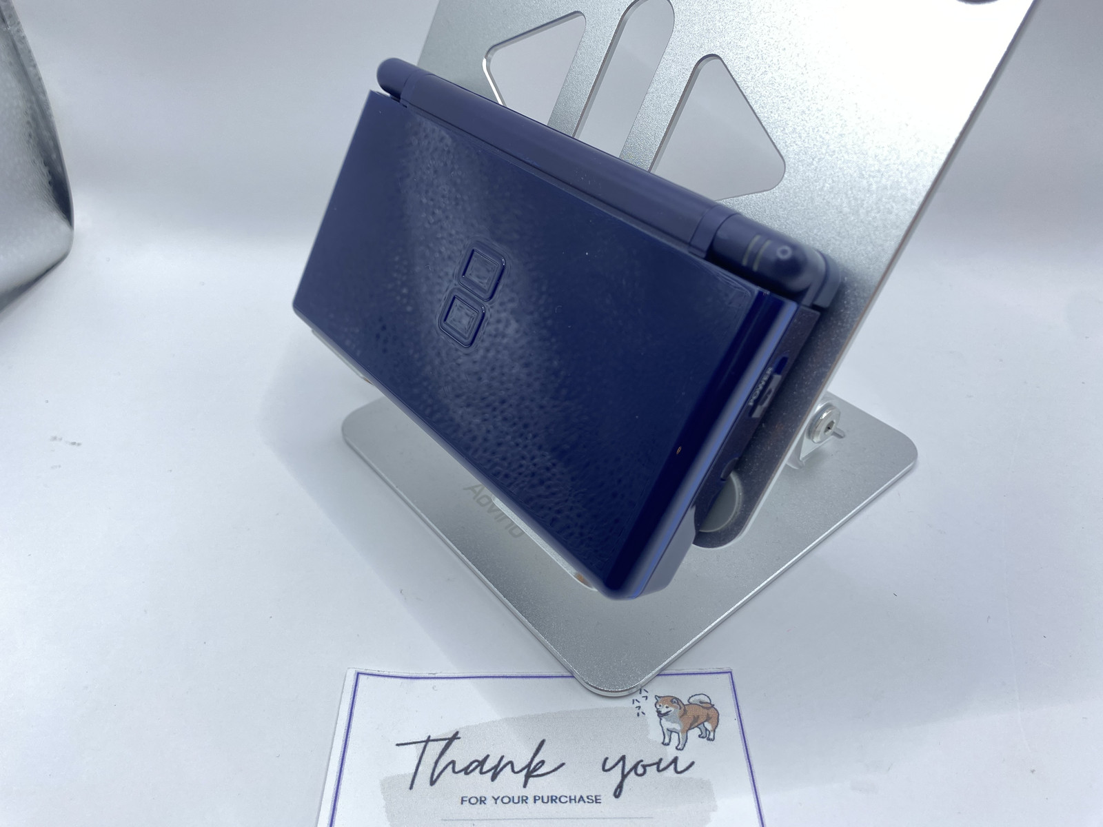 Nintendo DS Lite Console Enamel Navy USG-001 Screen Corner Whitening 1day ship