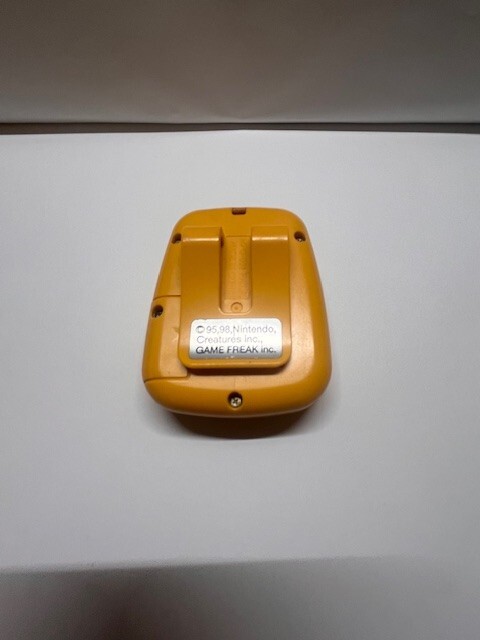 Pocket Pikachu Color Yellow Pedometer Pokemon Used Tested Japan