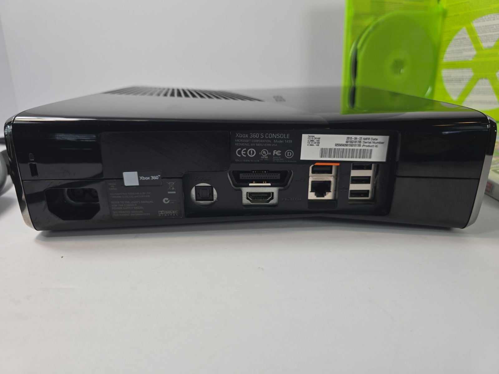 Xbox 360 Slim Great Condition Tested Console Plus Accessories