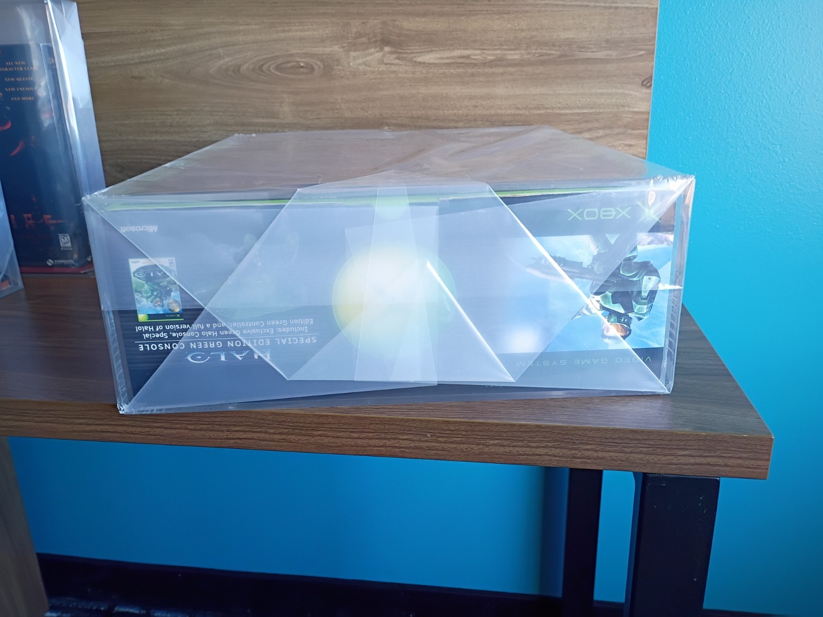Microsoft XBOX Halo Special Edition Green Console System New 2001 Sealed VGA 85