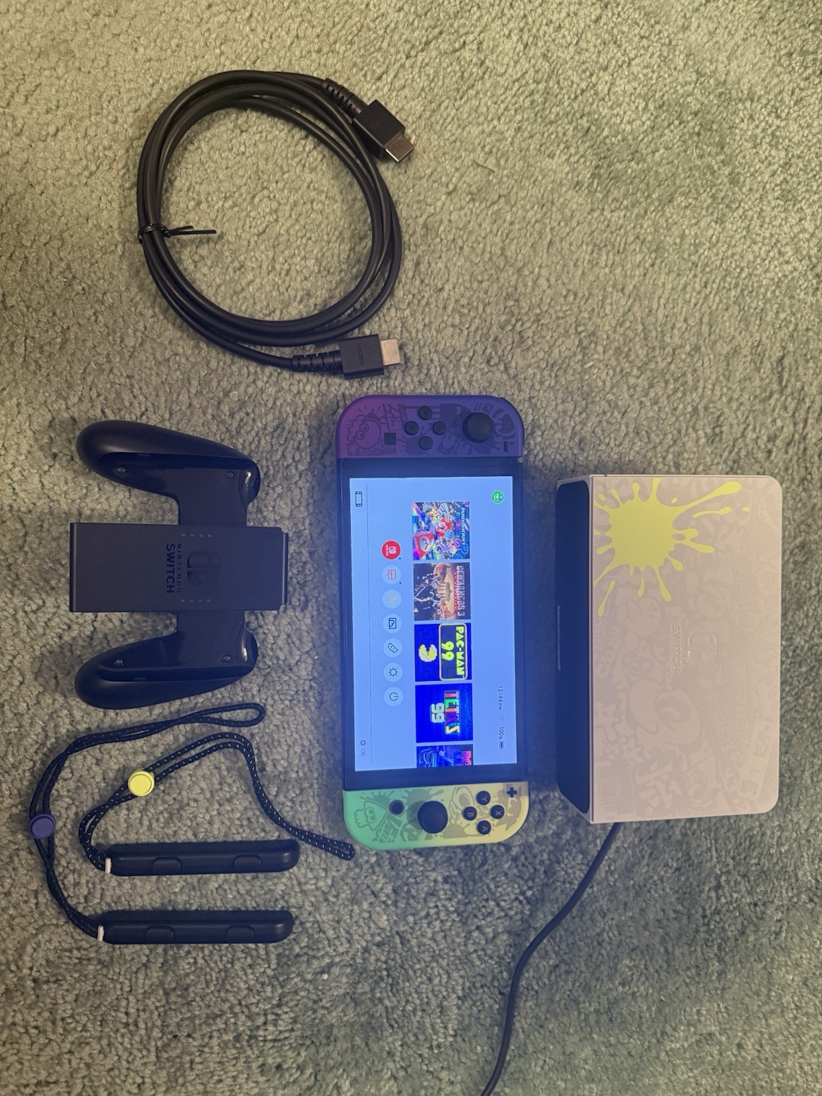 Nintendo Switch (OLED Model) Splatoon 3 Edition Video Game Console – 64GB