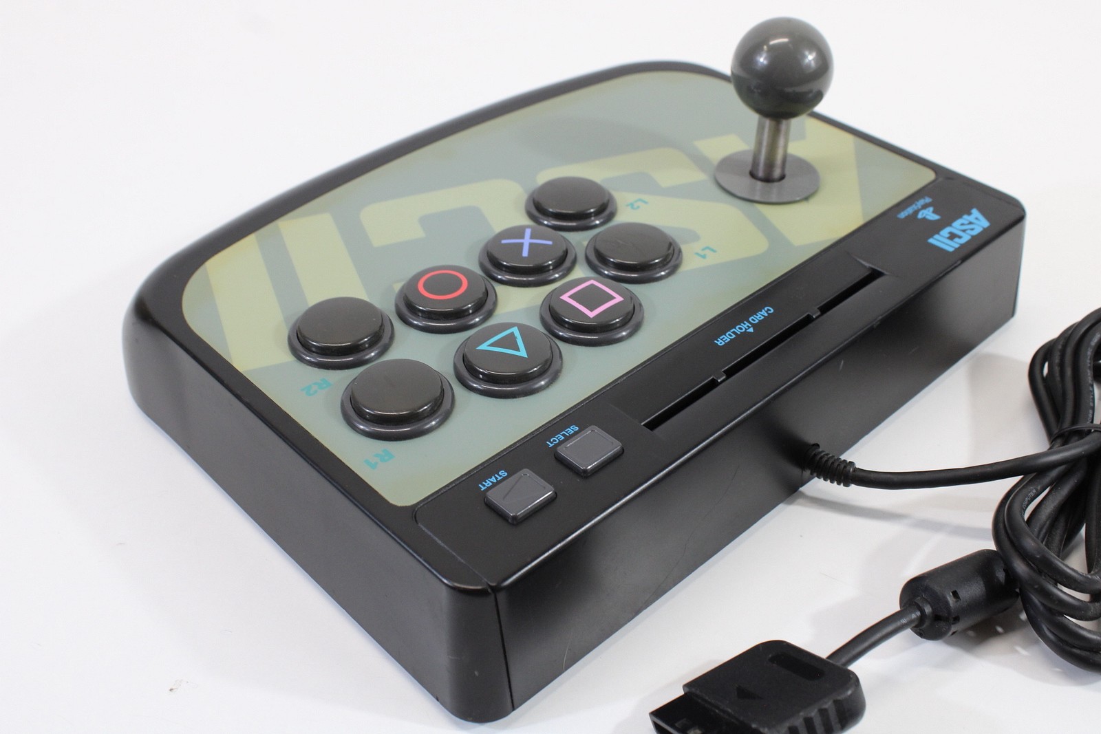 ASCII Stick FT2 Original Arcade Fighting Controller ASC-0527v PS PS2 PlayStation