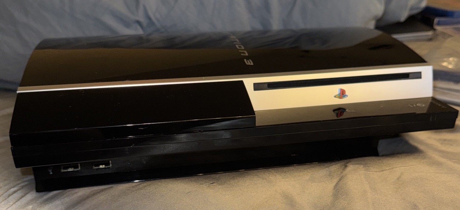 PlayStation 3 Fat Console Model CECHK01 80GB Games Controllers Manuals & Remote