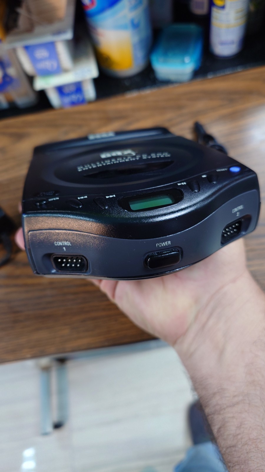 SEGA Genesis CDX Console Black CD-ROM Compatible Headphone Jack NTSC 1994