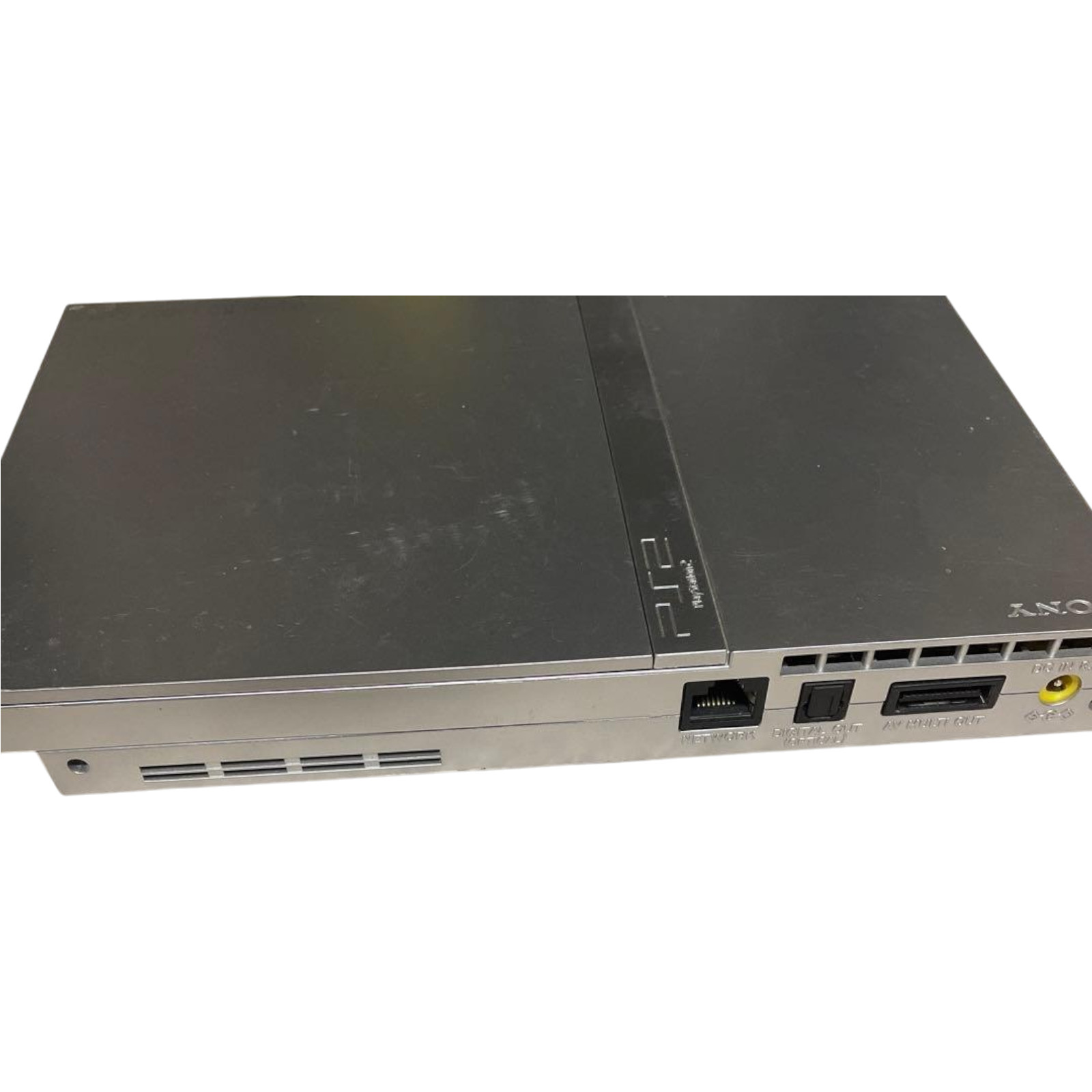 PS2 Slim Console Satin silver White SCPH-75000SSS SONY Japan used