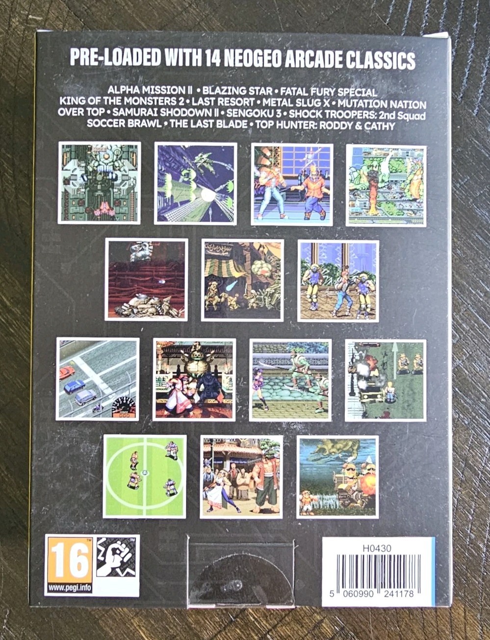 Hyper Mega Tech Neo Geo MVS Limited Edition Super Pocket Evercade