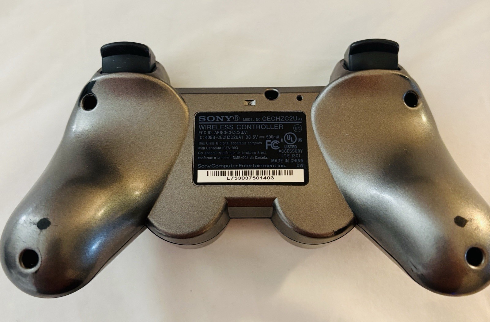 Sony PS3 Slim 320GB CECH-3001B, 2 Genuine Sony DualShock 3 Controllers, Clean